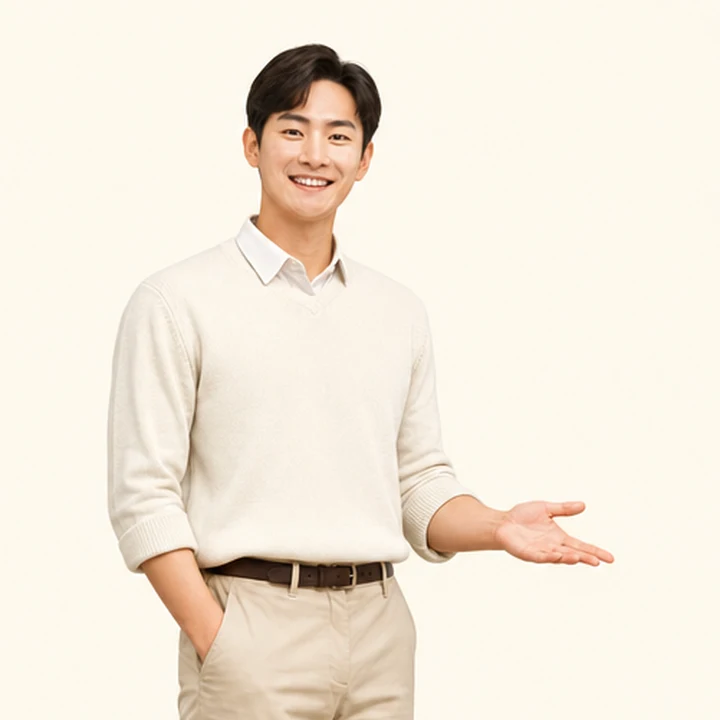 현대 아반떼 저신용장기렌트 상담 신청을 안내하는 담당자
